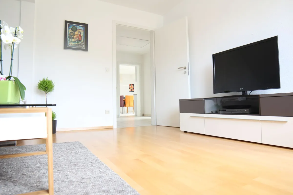 Wohnbereich mit TV
